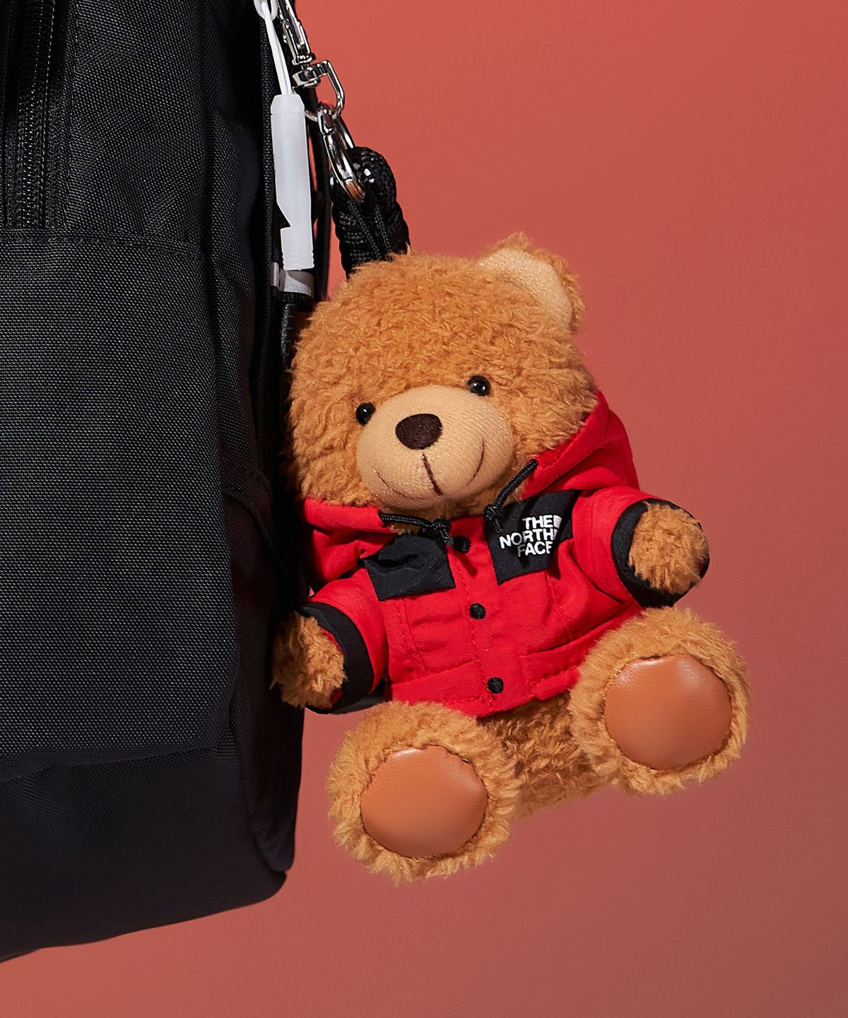 노스페이스(THE NORTH FACE) NA5AR57A 마운틴 베어 키링 BROWN