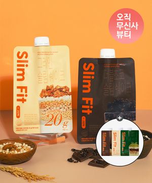 다이어트 슬림 단백질 쉐이크 파우치 7개입 2PACK  (+1포 추가 랜덤구성)