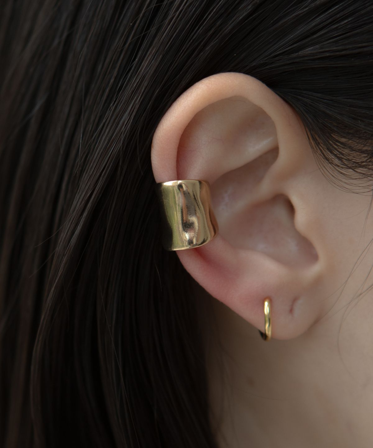 노비스도쿄(NOVICE TOKYO) 버블 이어 커프 Bubble Ear Cuff  / gold