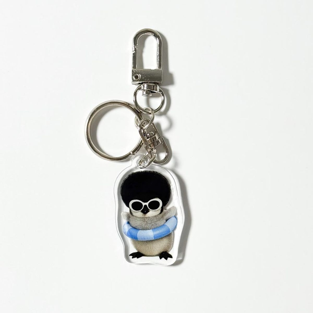 에이쓰리비쓰리(A3B3) Afro Penguin 아프로 펭귄 (아크릴 키링)