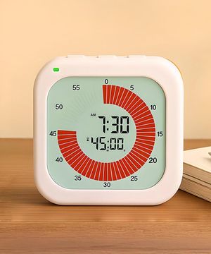 뽀모도로 무소음 탁상 시계 타이머