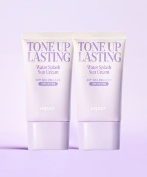 [2PACK] 워터 스플래쉬 선크림 톤업 래스팅