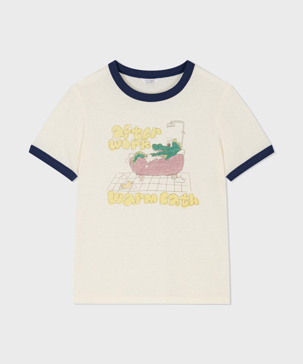 누아누(NUUANU) Bath Ringer Tee_Cream