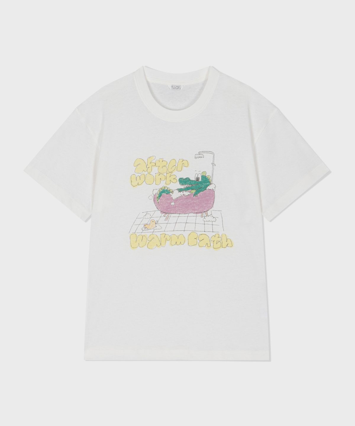 누아누(NUUANU) Bath Tee_Ivory