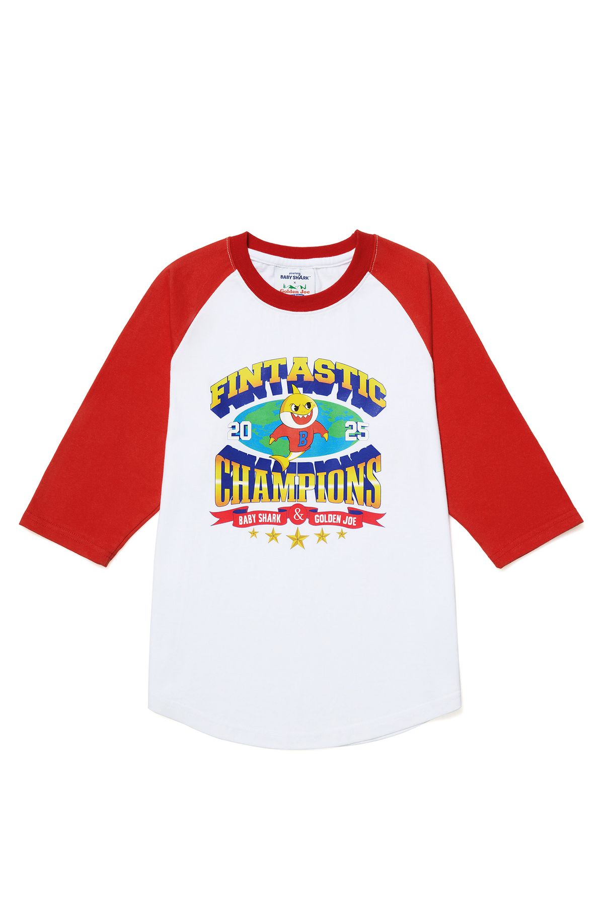골든조(GOLDENJOE) [ GOLDENJOE X BABY SHARK ] FINTASTIC T-SHIRT