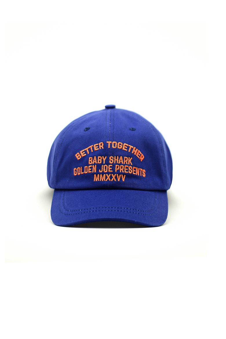 [ GOLDENJOE X BABY SHARK]  NAVY CAP