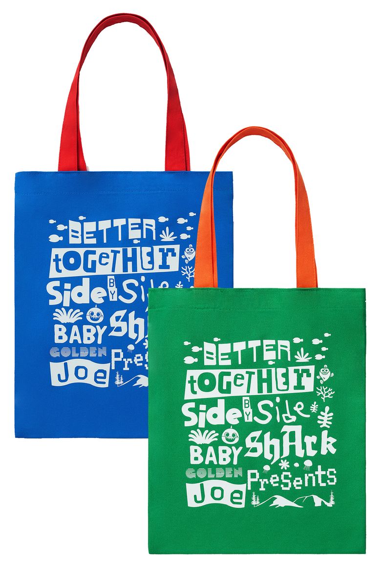 [ GOLDENJOE X BABY SHARK] BETTER  TOGETHER TOTE