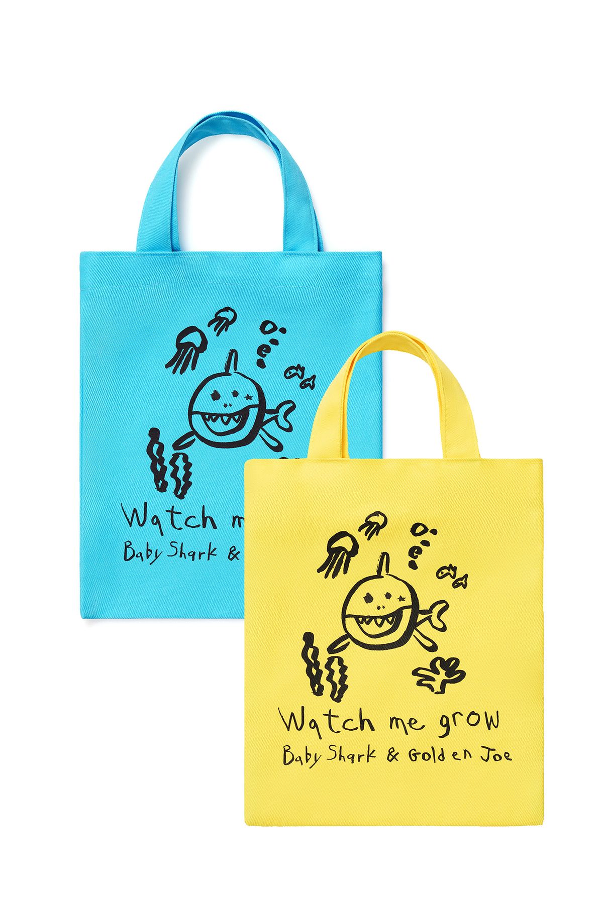 골든조(GOLDENJOE) [ GOLDENJOE X BABY SHARK ] WATCH ME TOTE