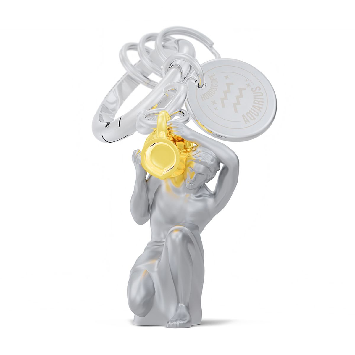 초클리 메타모포스 컬렉션(CHOCLI METALMORPHOSE COLLECTION) 벨기에 메탈 키링 - 별자리 물병자리