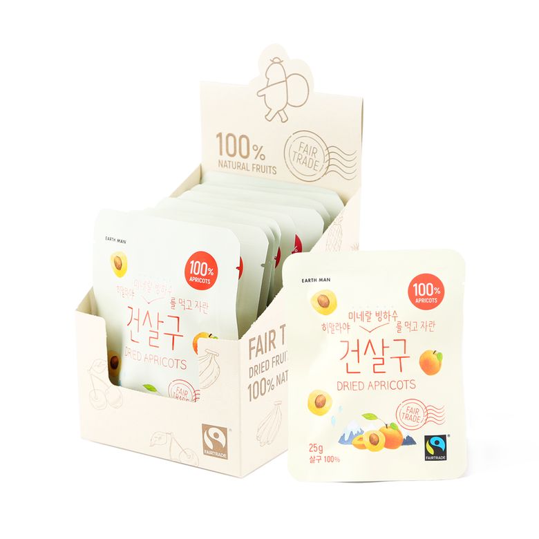 히말라야 미네랄 빙하수를 먹고 자란 건살구 25g (10입)