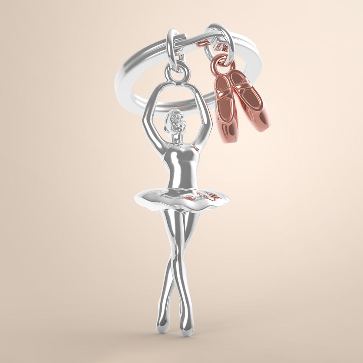 초클리 메타모포스 컬렉션(CHOCLI METALMORPHOSE COLLECTION) 벨기에 메탈 키링 - 발레 & 슈즈
