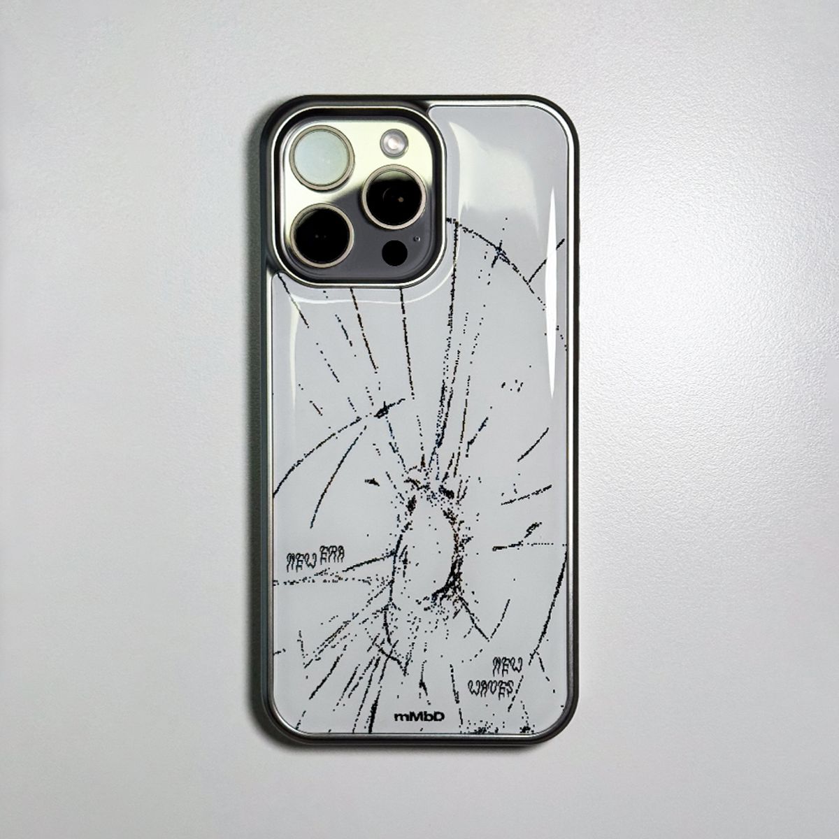 메모리즈바운더리(MEMORIESBOUNDARY) Fracture of Newtopia Phone Case (SV_White)
