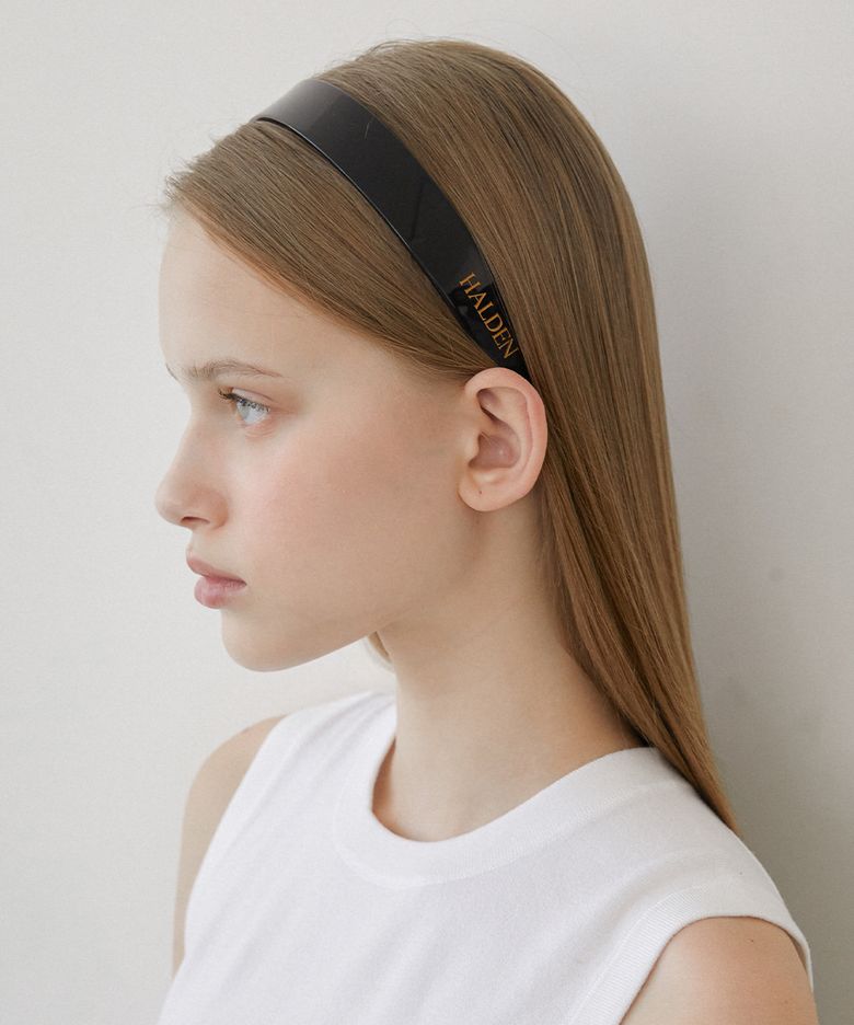 mid celluloid hairband (H029_black)