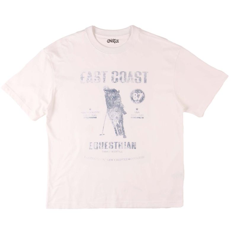 EAST COAST TEE  (WHITE)