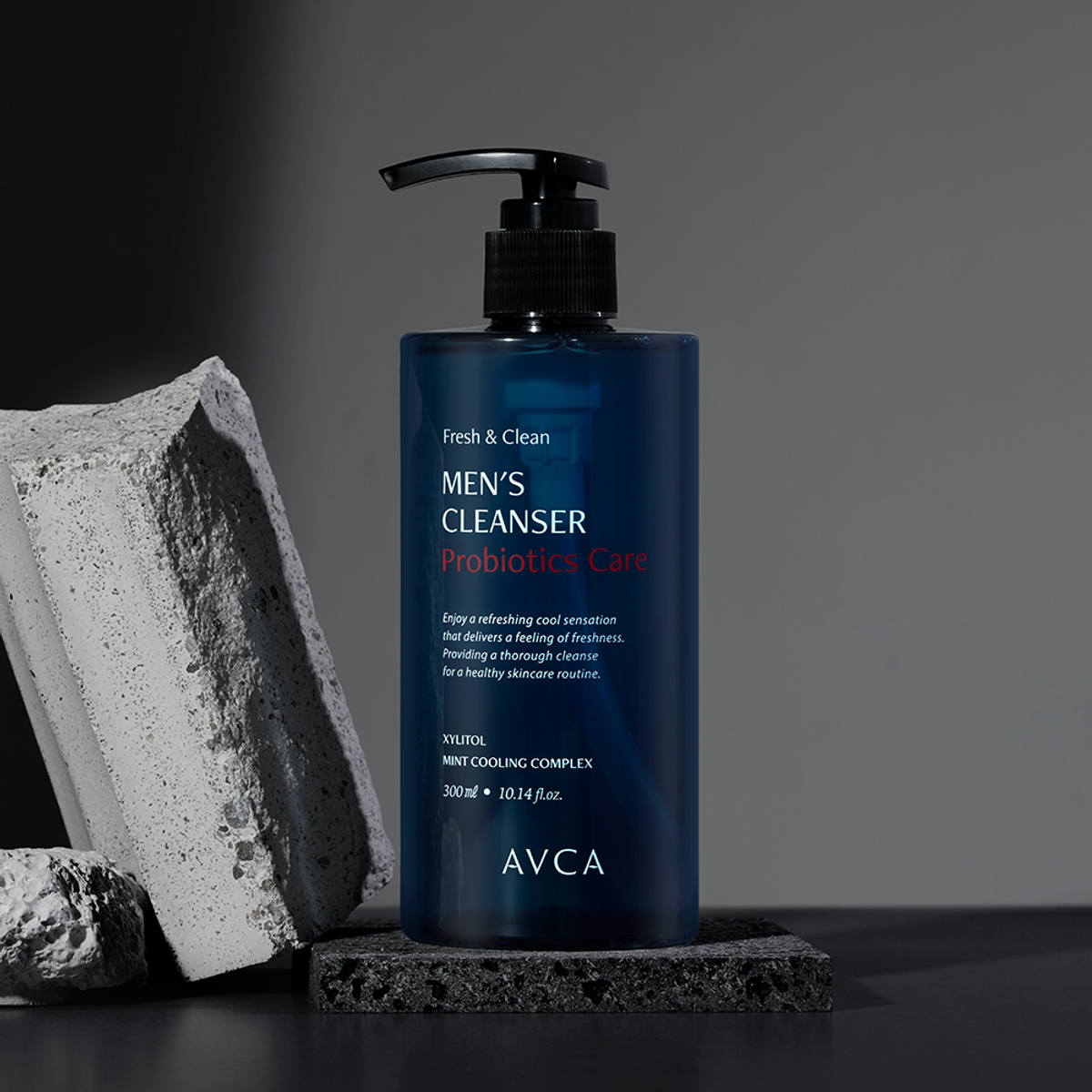 아브카(AVCA) 프레쉬 앤 클린 유산균 케어 남성청결제 우디페로몬향 300ml 2개