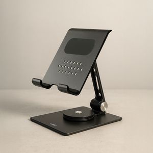 360도 회전 접이식 대형 태블릿 거치대 (실버/블랙)