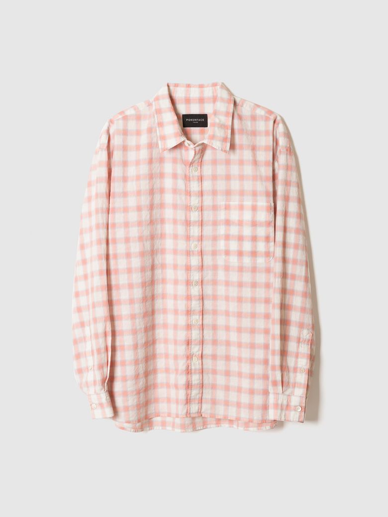 WASHED MANDARIN CANDY SHIRTS