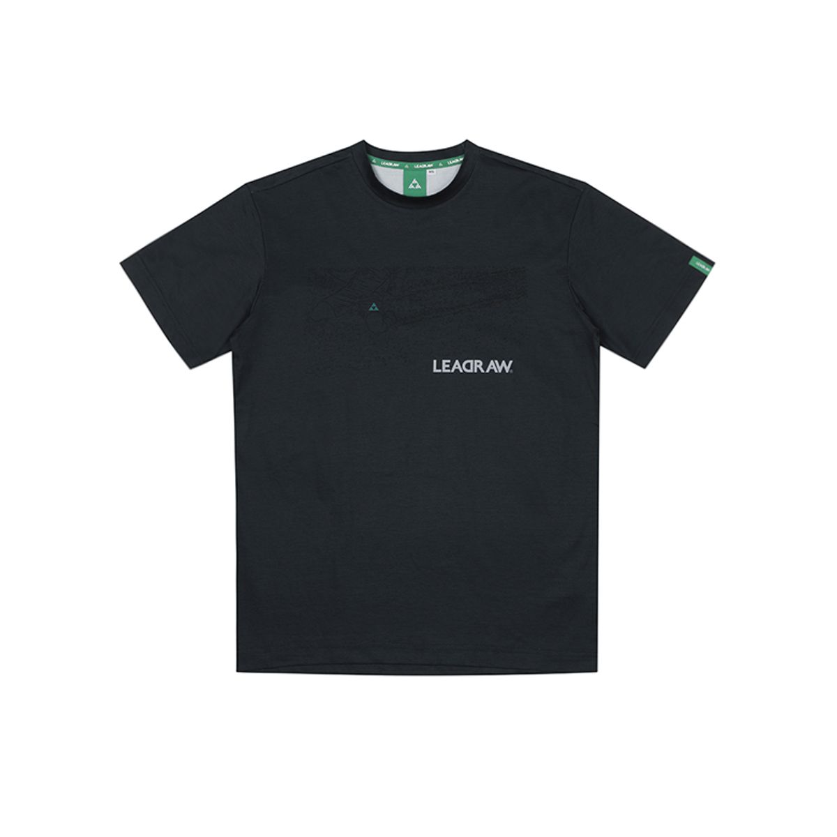 리드로(LEADRAW) Sliding Kids T-shirts _Dark Grey