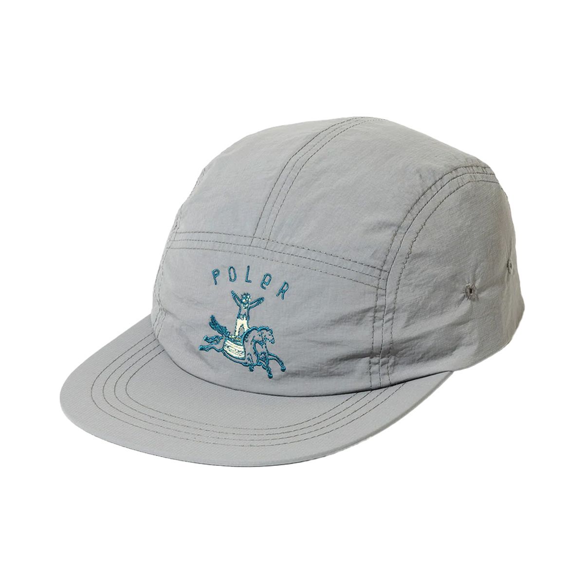 폴러스터프(POLERSTUFF) 홀스 EMB 5P 캡 GRAY