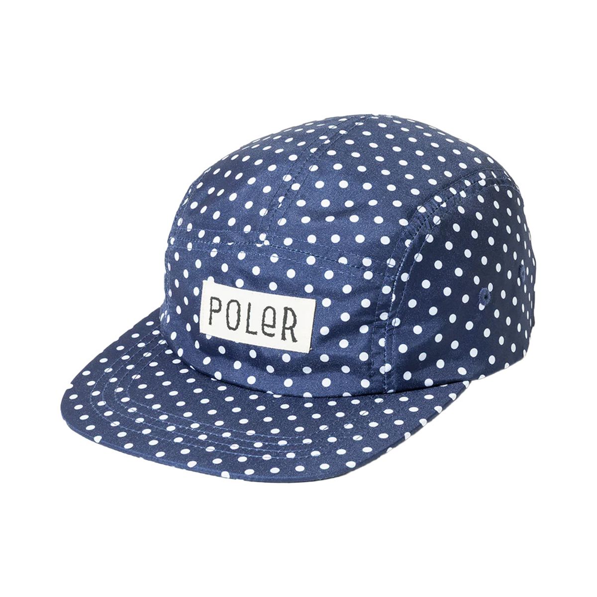폴러스터프(POLERSTUFF) 도트 5P 캡 NAVY