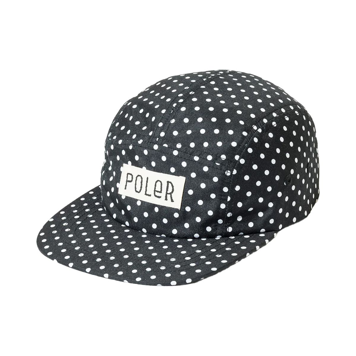 폴러스터프(POLERSTUFF) 도트 5P 캡 BLACK