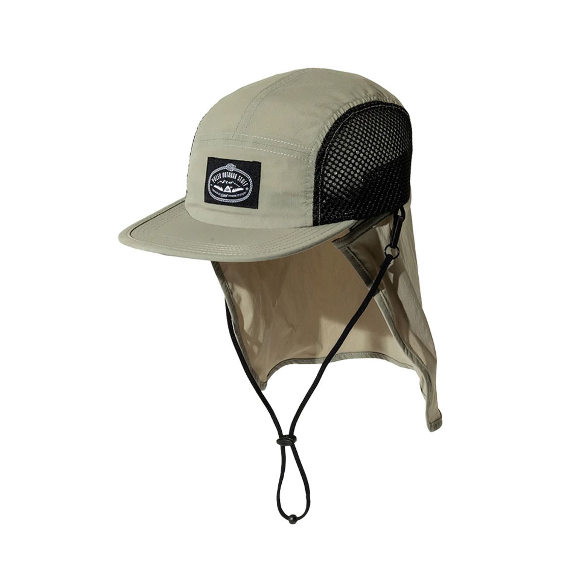 폴러스터프(POLERSTUFF) 2WAY 드로우 선가드 캡 GRAY