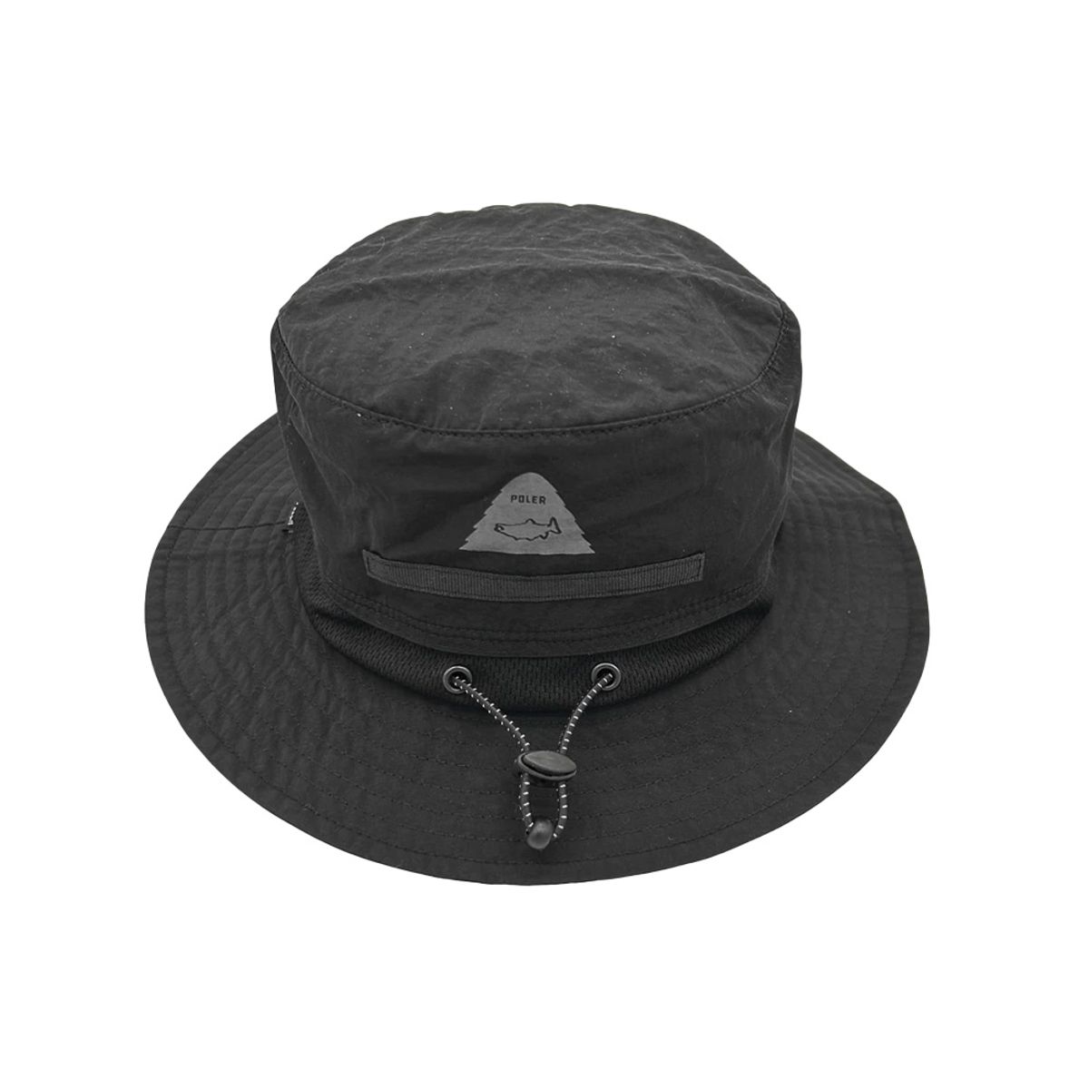 폴러스터프(POLERSTUFF) StreamR 패커블 햇 BLACK
