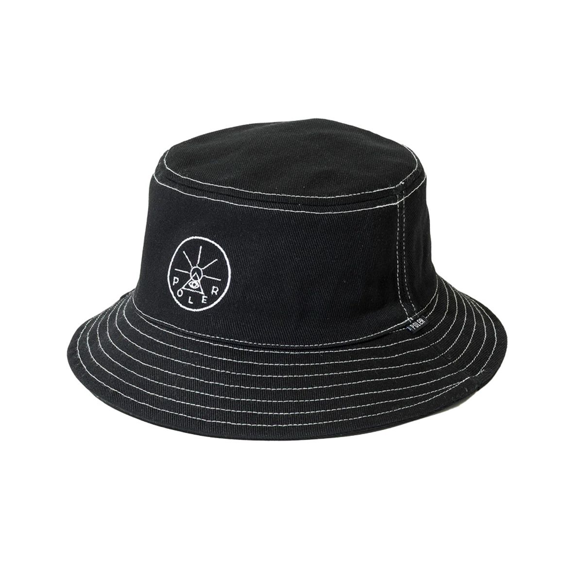 폴러스터프(POLERSTUFF) 트윌 버킷 햇 BLACK