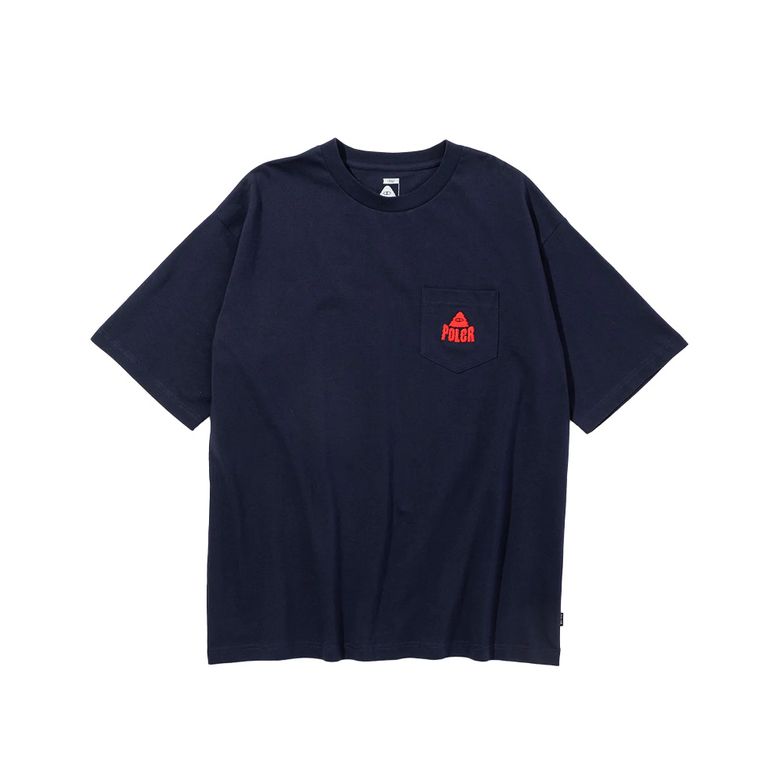 퍼지 스터프 릴렉스 핏 포켓 티 NAVY