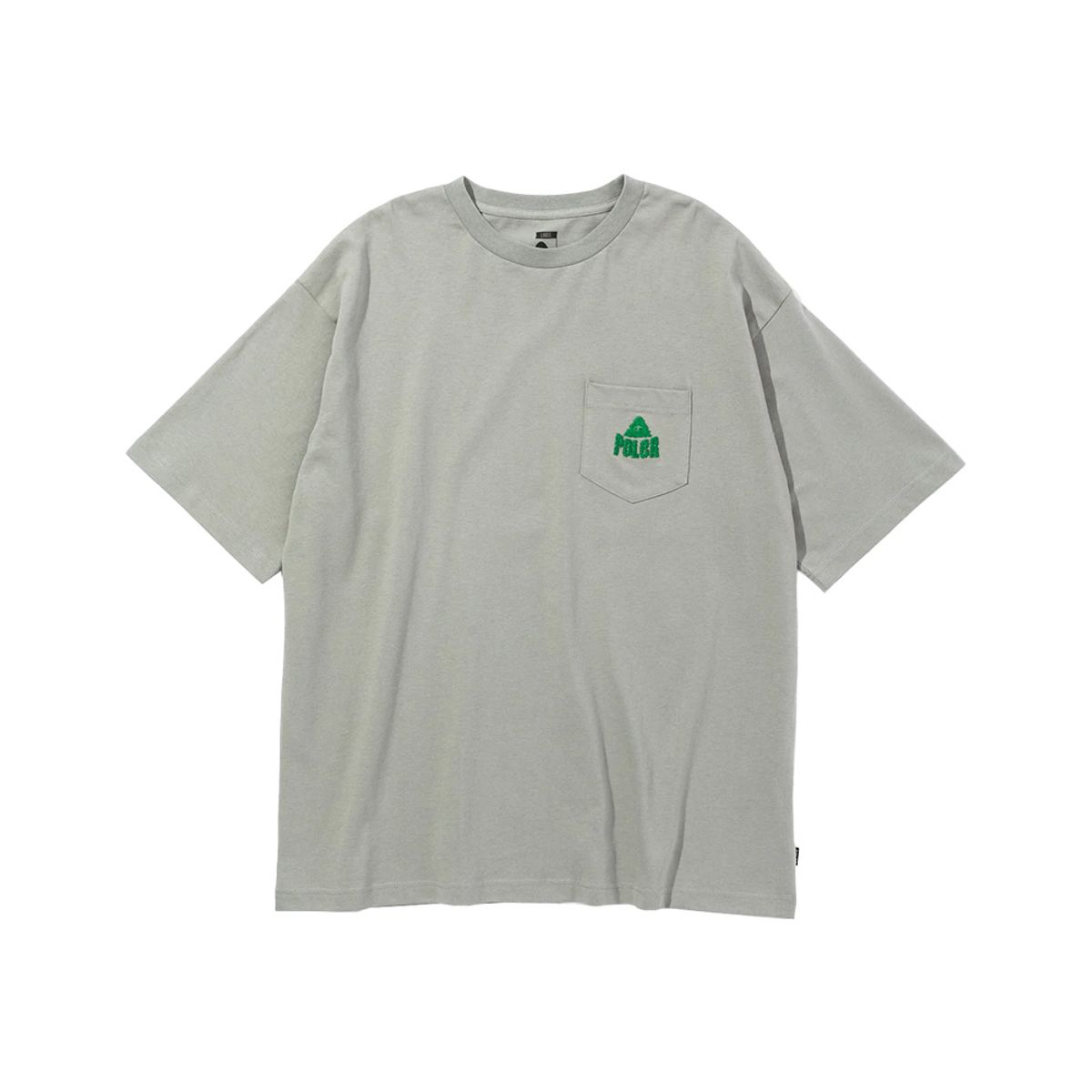 폴러스터프(POLERSTUFF) 퍼지 스터프 릴렉스 핏 포켓 티 GRAY