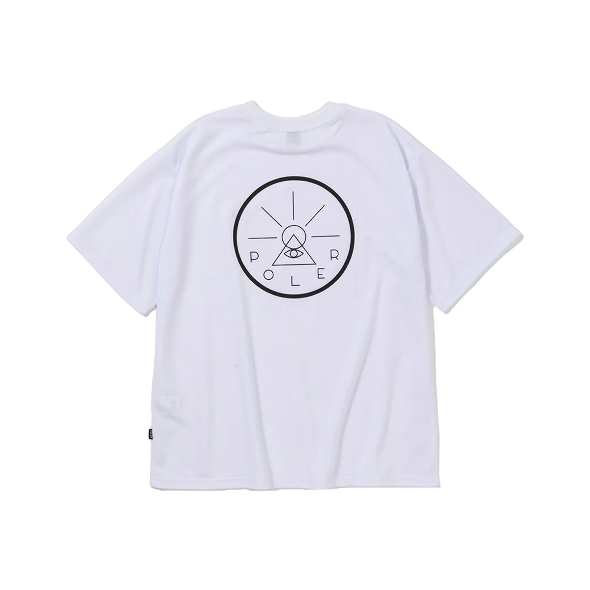 폴러스터프(POLERSTUFF) 퀵 드라이 메쉬 티 WHITE