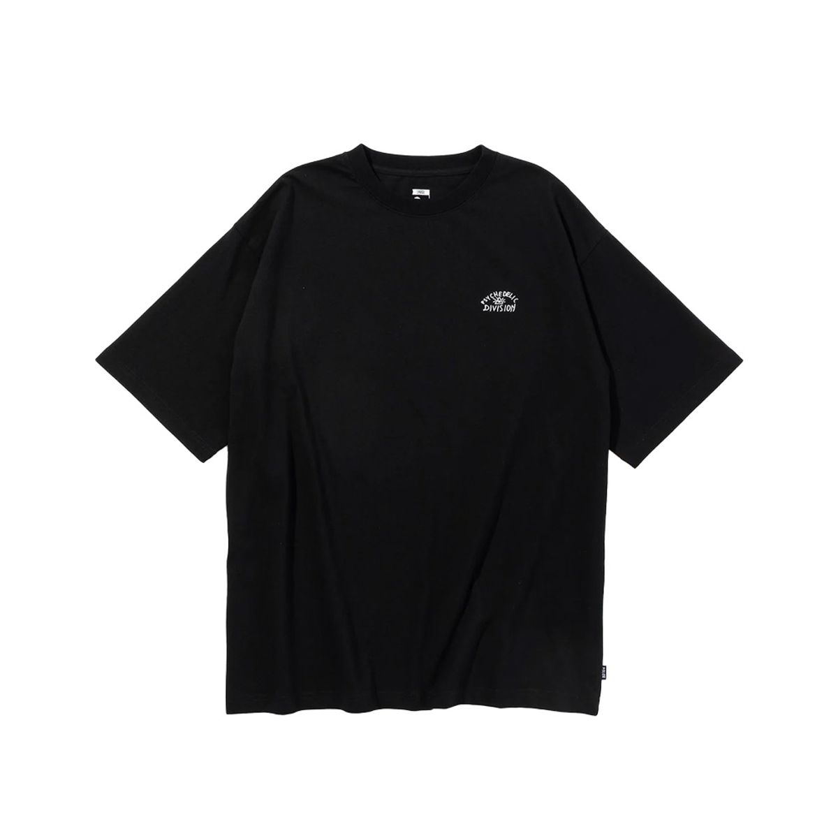 폴러스터프(POLERSTUFF) 싸이키델릭 릴렉스 핏 티 BLACK