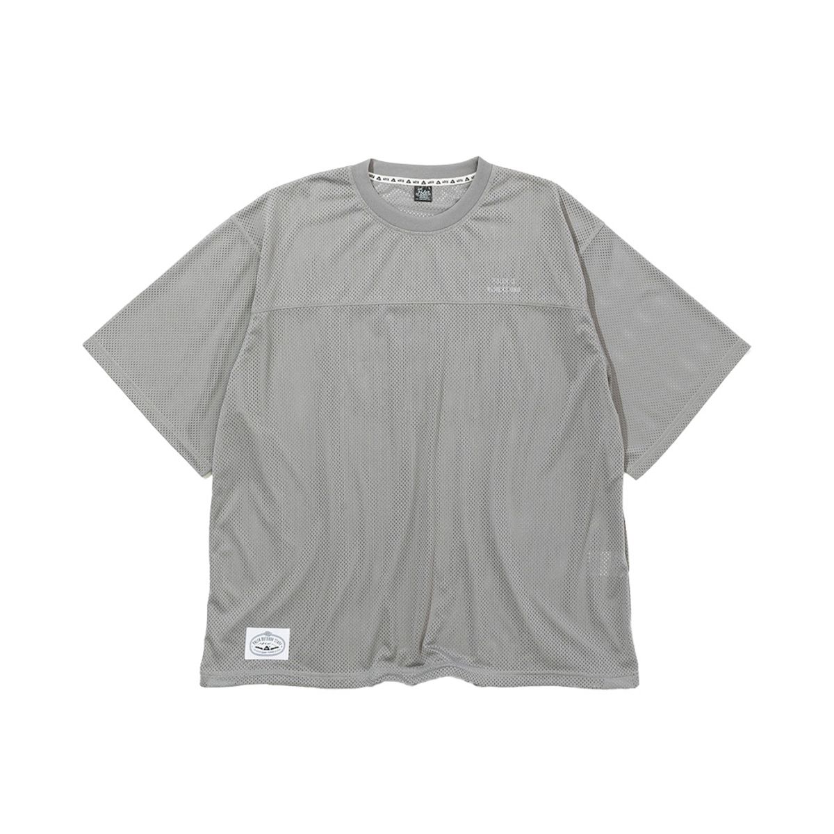 폴러스터프(POLERSTUFF) 메쉬 배기 숏슬리브 LIGHT GRAY