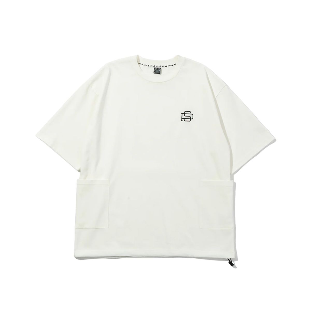 폴러스터프(POLERSTUFF) 쿨 맥스 아우터 포켓 티 WHITE