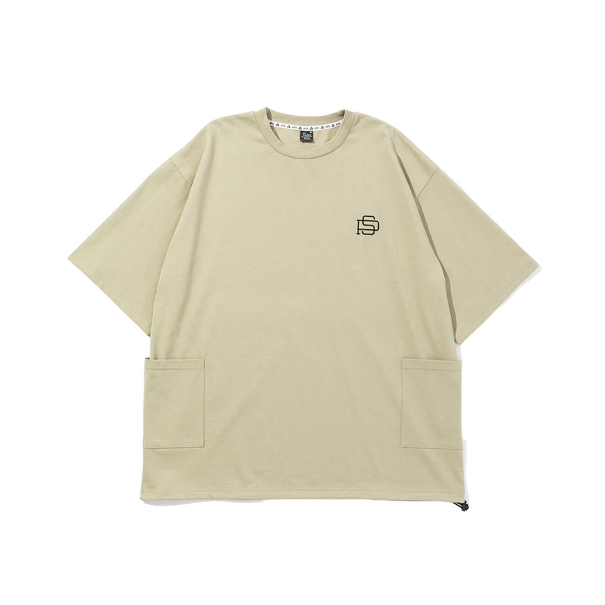 폴러스터프(POLERSTUFF) 쿨 맥스 아우터 포켓 티 BEIGE