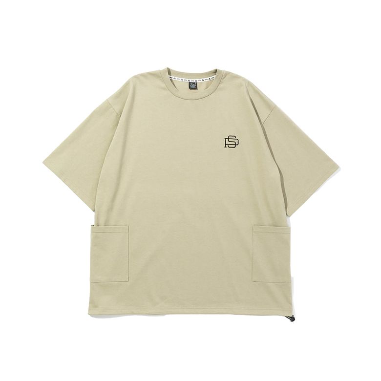 쿨 맥스 아우터 포켓 티 BEIGE