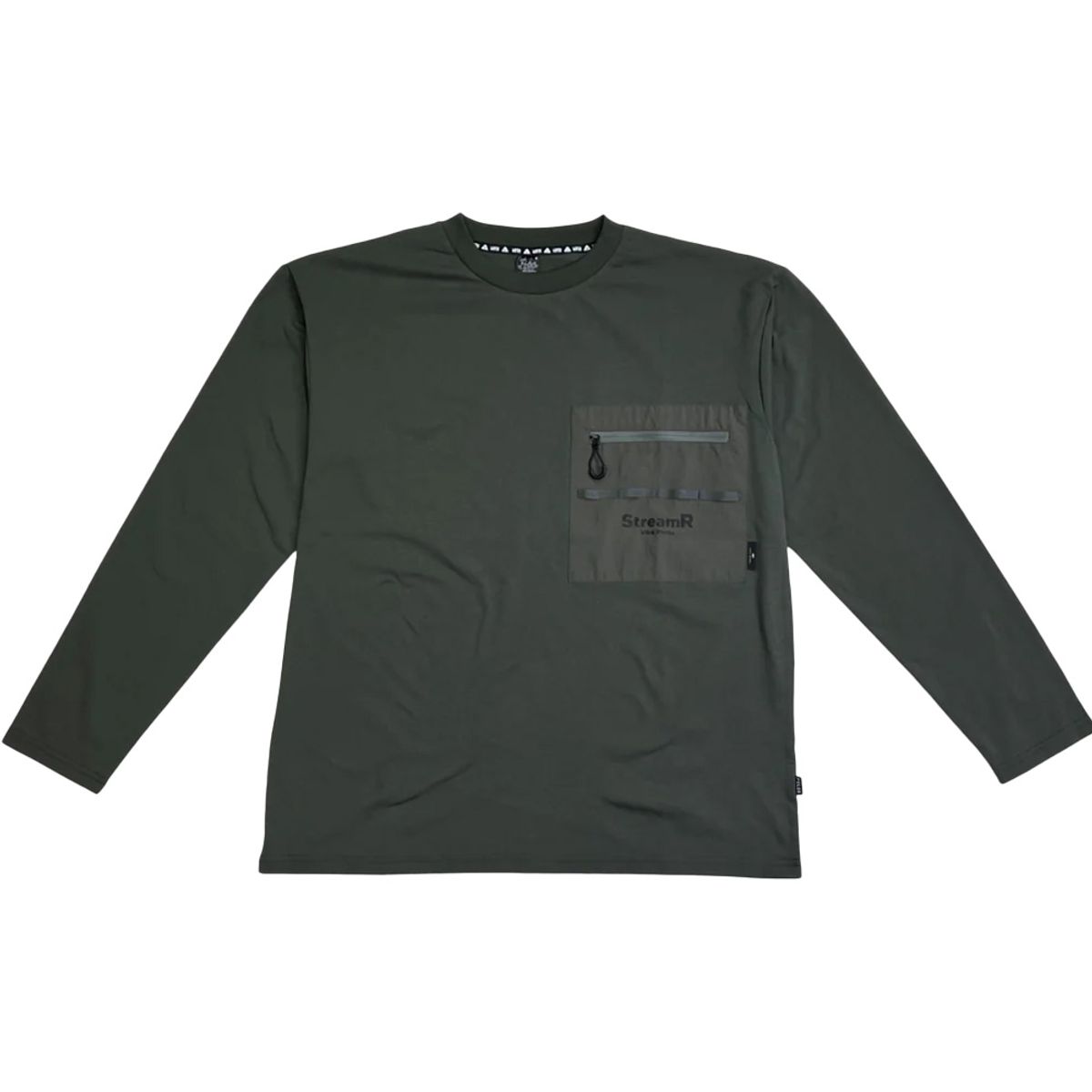 폴러스터프(POLERSTUFF) StreamR 드라이 롱 슬리브 티셔츠 KHAKI