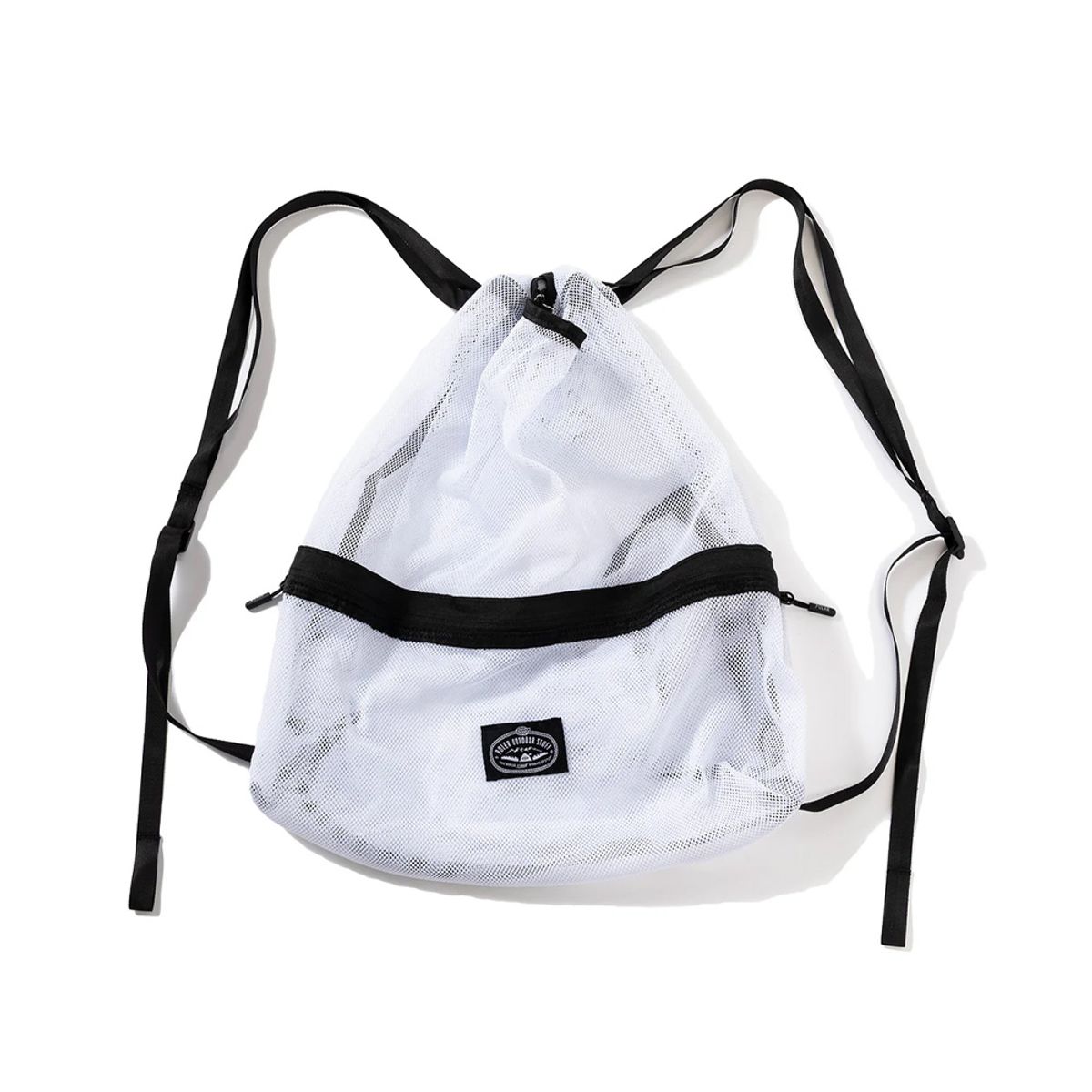 폴러스터프(POLERSTUFF) 메쉬 스터프 냅색 WHITE