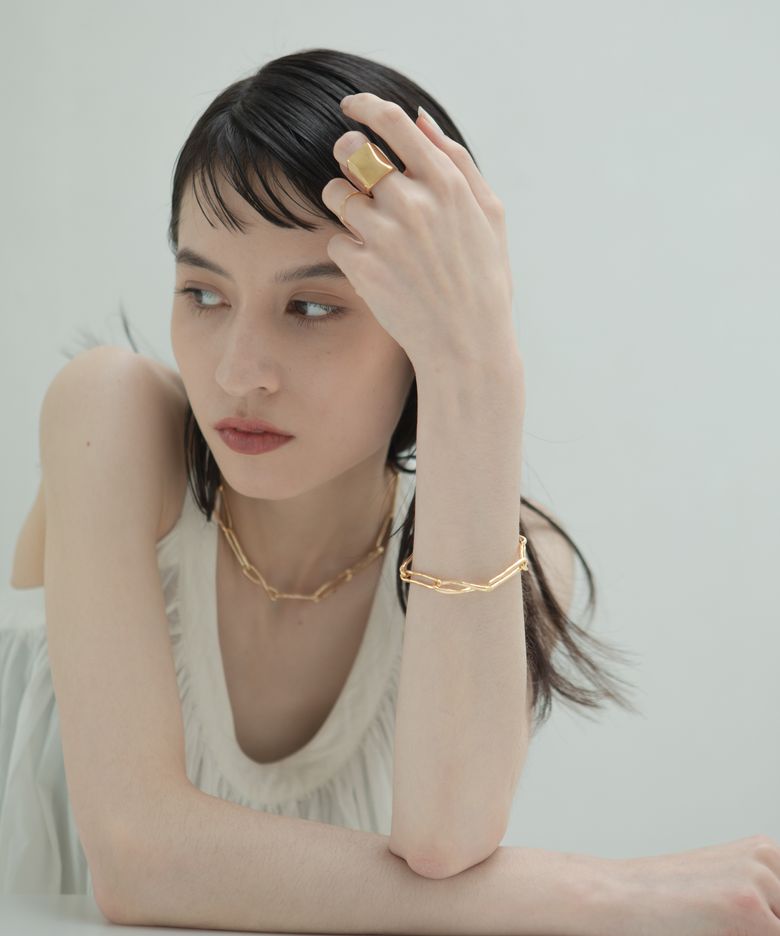 뉘앙스 체인 팔찌 Nuance Chain Bracelet / Gold