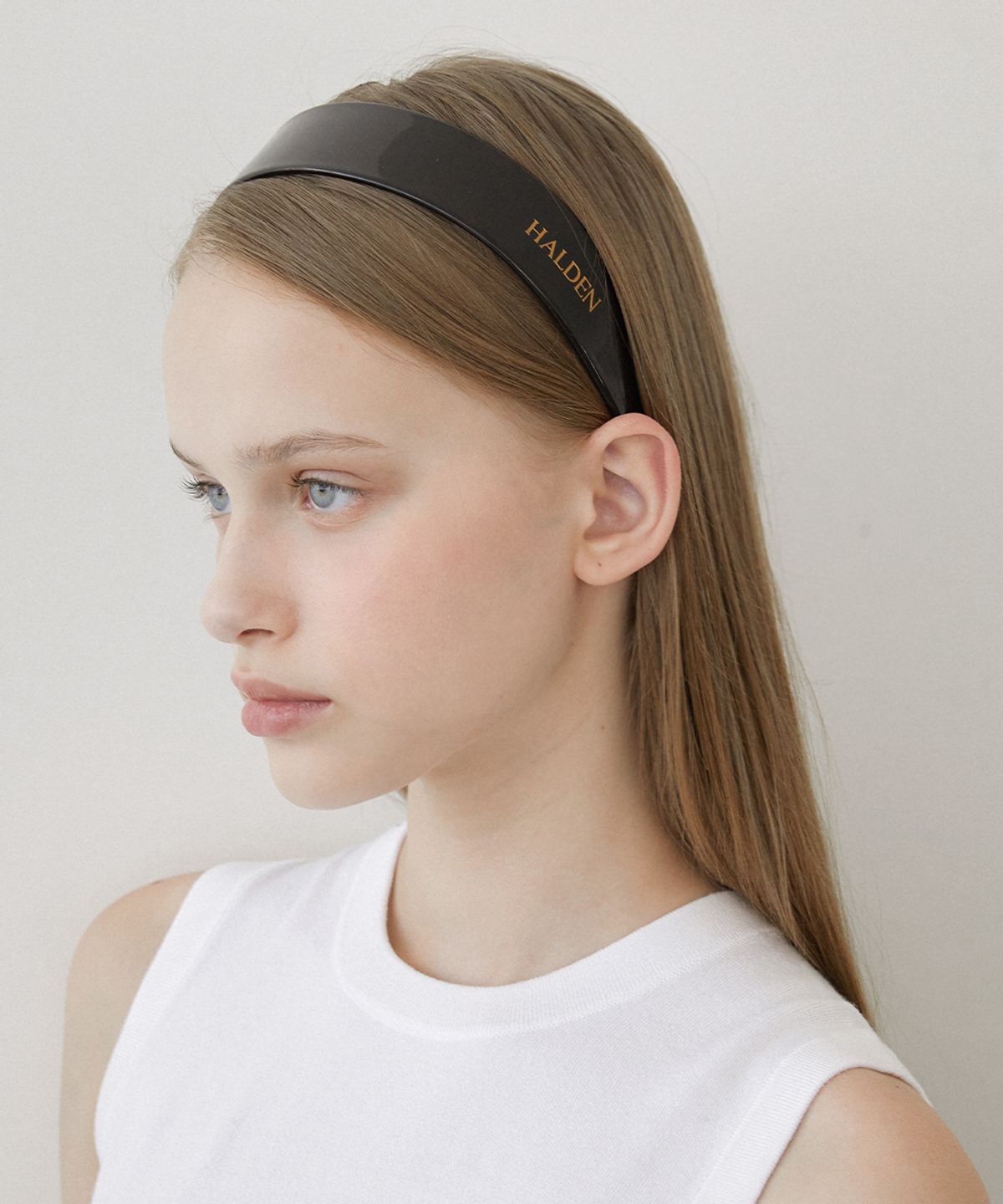할렌(HALDEN) wide dark tone hairband (H037_black)
