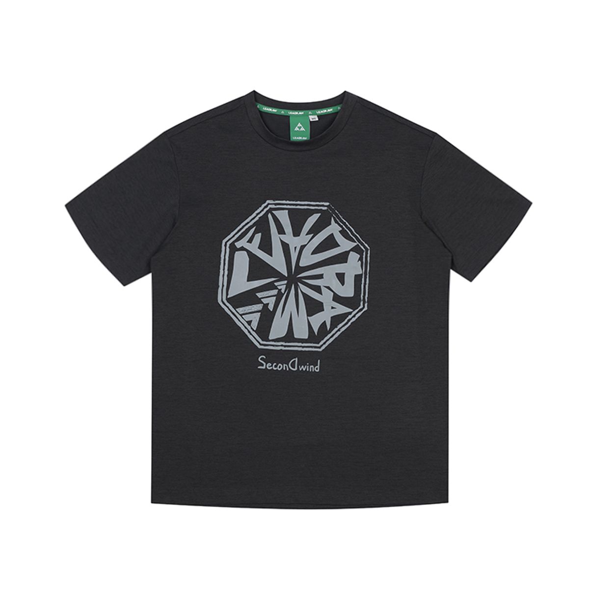 리드로(LEADRAW) Octagon T-shirts _ Dark Grey