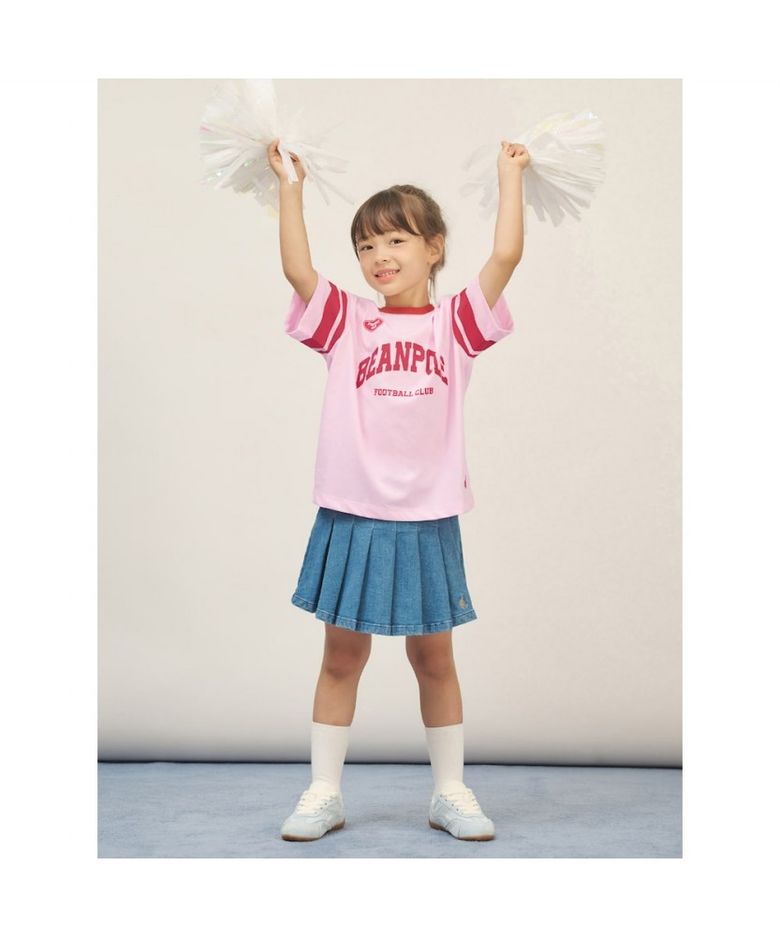 BP FOOTBALL CLUB 저지 그래픽 티셔츠  라이트 핑크 (BI5642U93Y)