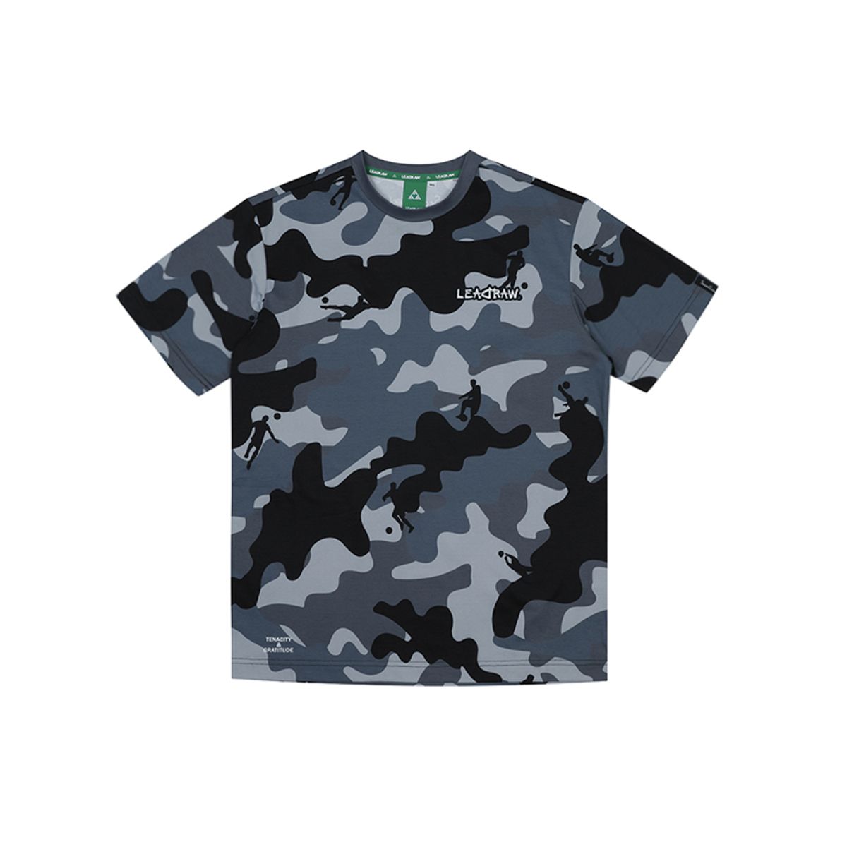 리드로(LEADRAW) Soccer Camouflage T-shirts _ Grey