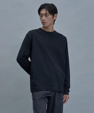 Comfort Fit Ls Tee  Black