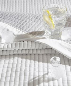 하이퍼쿨-맥스 냉감 삼중직 고정밴드 여름 침대패드(SS/Q/K)