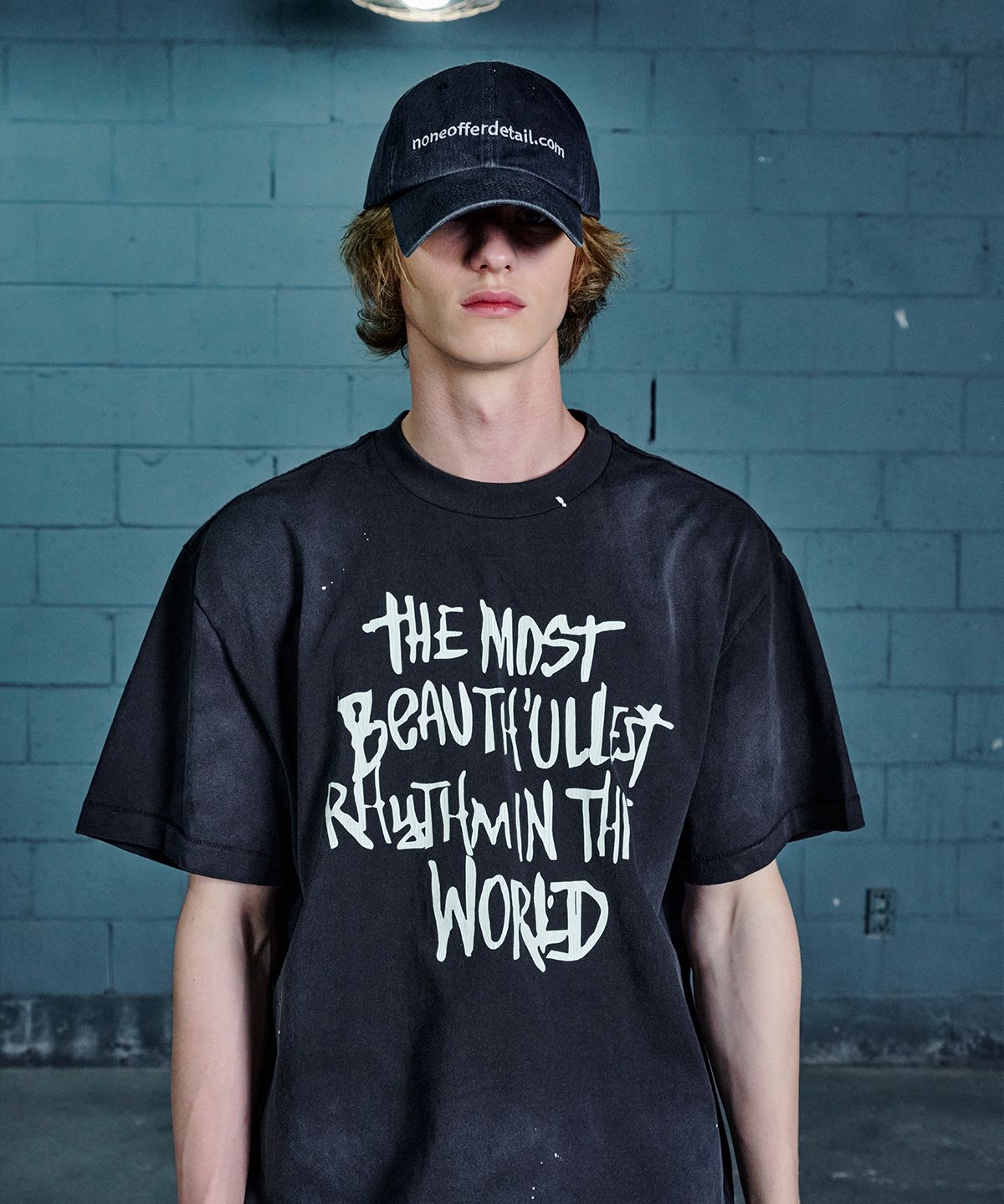노드(NOD) Beautifulest rythem T-shirts (Black)