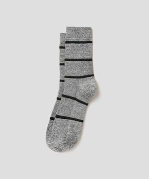 Multi Stripe Socks  Grey