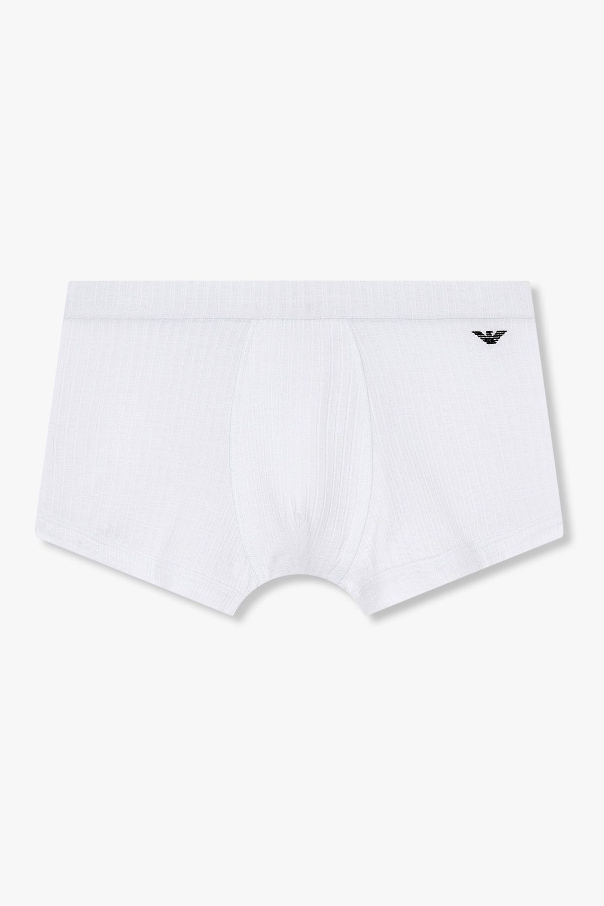 엠포리오 아르마니 언더웨어(EMPORIO ARMANI UNDERWEAR) 남성 이글 자수 리브드 드로즈_화이트 0815112070