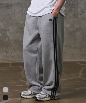 심볼 트랙 와이드 팬츠 2COLOR