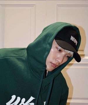 [WHPH] Logo Ball Cap  Black